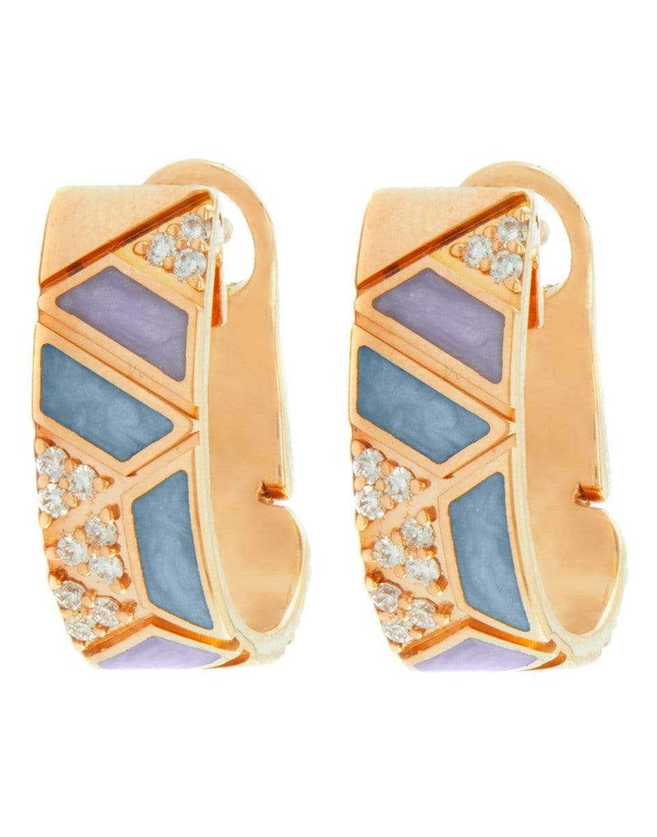 ALESSA JEWELRY-Elixir Continuity Hoops-ROSE GOLD