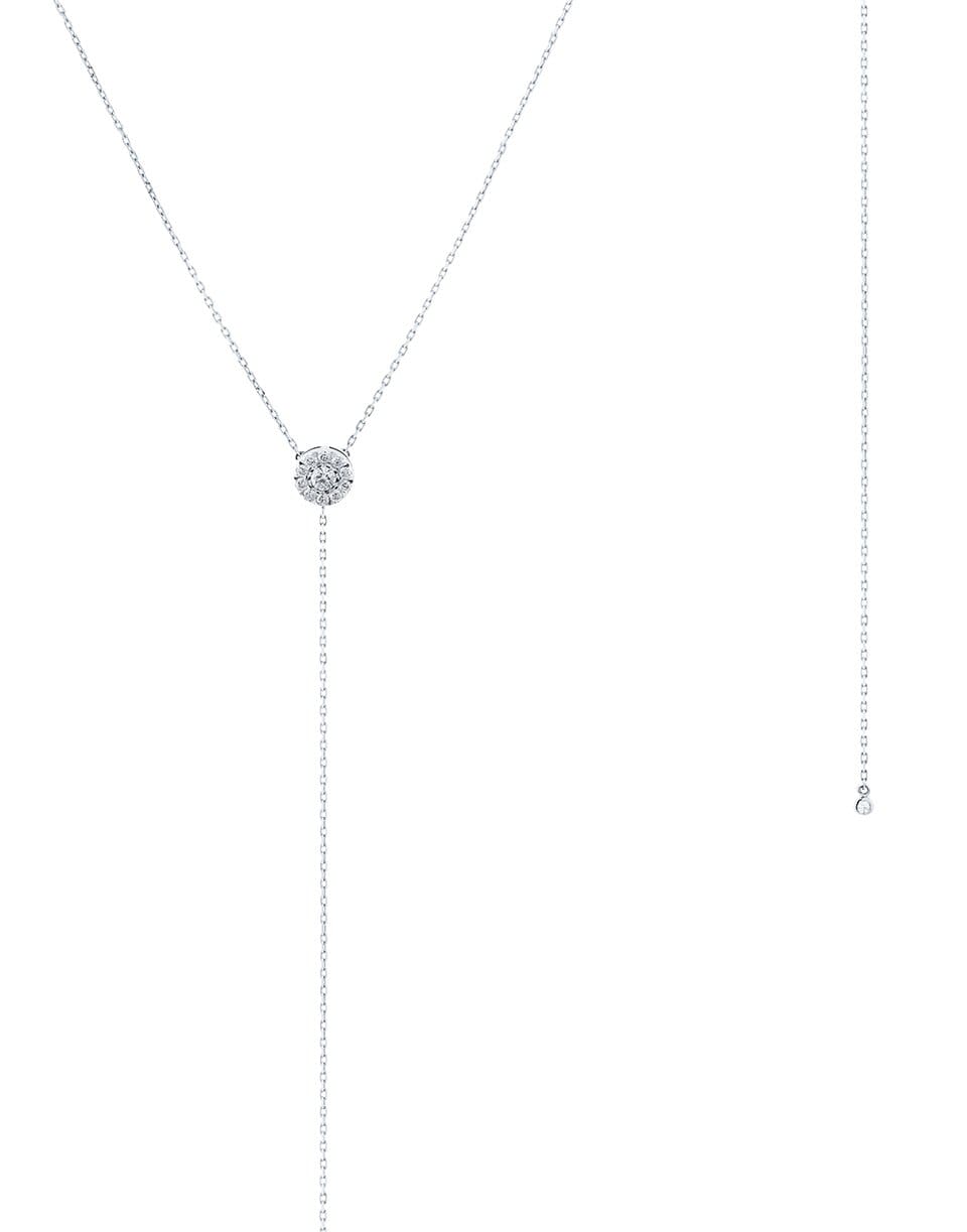 ALESSA JEWELRY-Momentum Diamond Drop Necklace-YELLOW GOLD