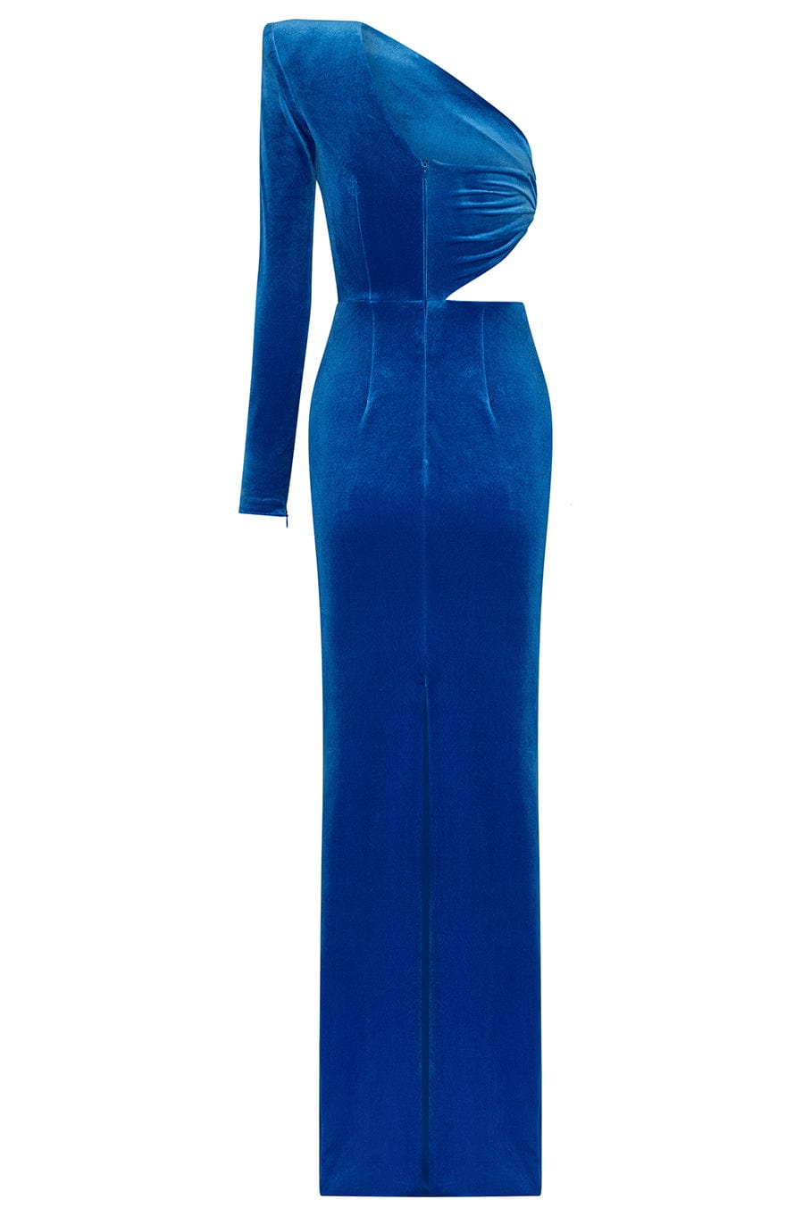 ALEX PERRY-Harding Velvet One Shoulder Gown-