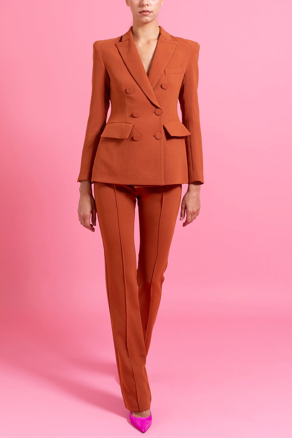ALEX PERRY-Landon Double Breasted Blazer-