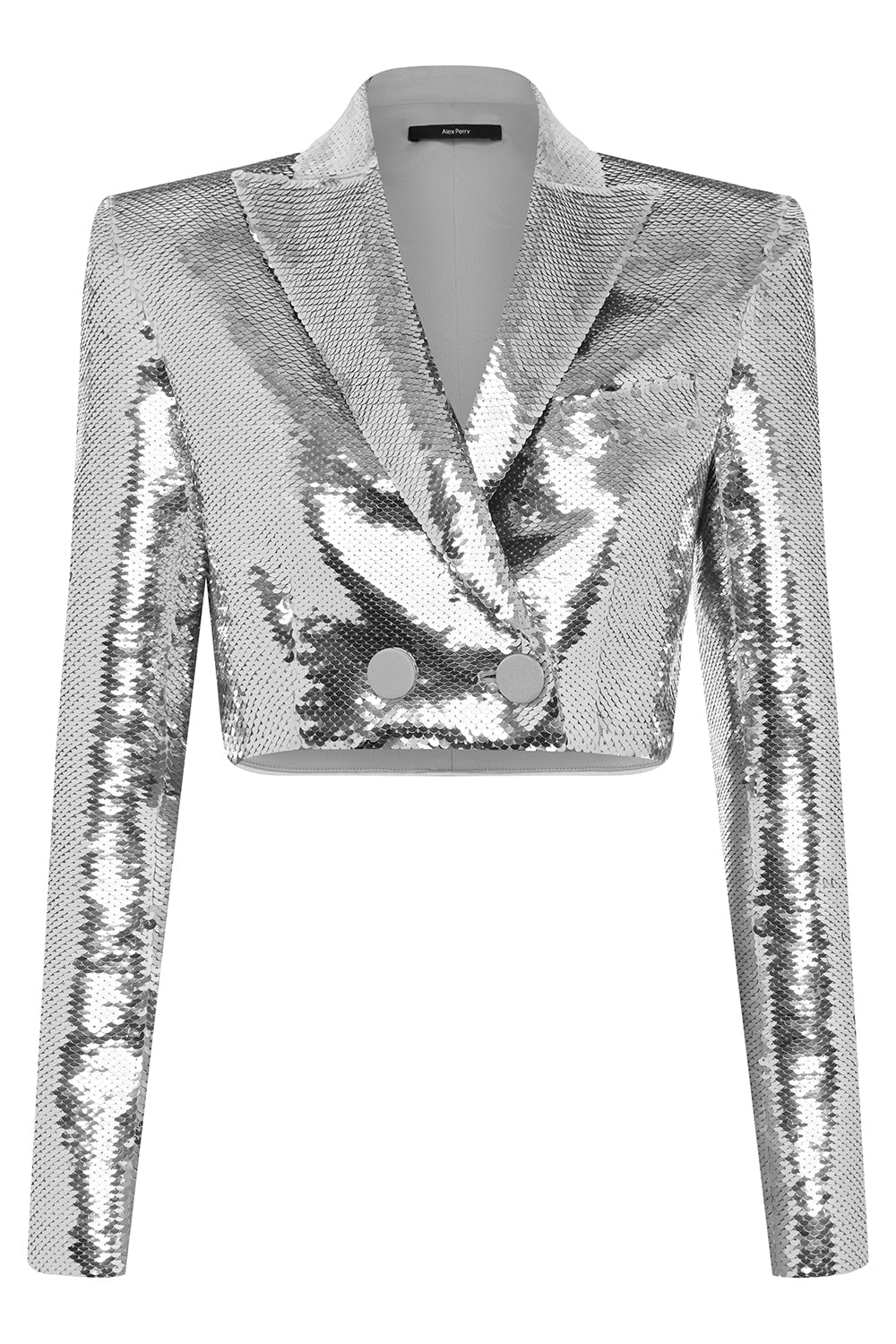 ALEX PERRY-Pagett Blazer-SILVER
