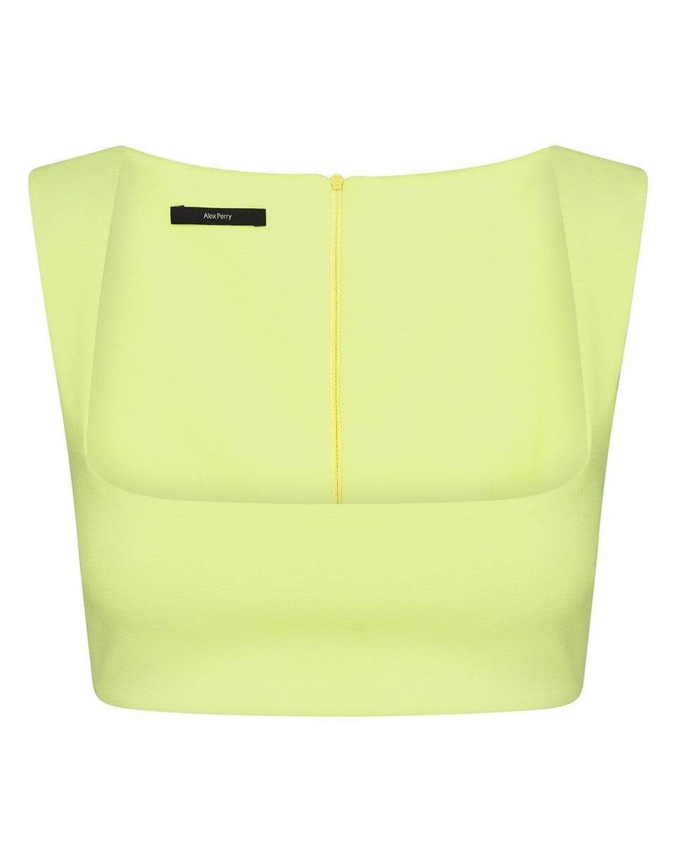 ALEX PERRY-Rae Scoop Crop Top-