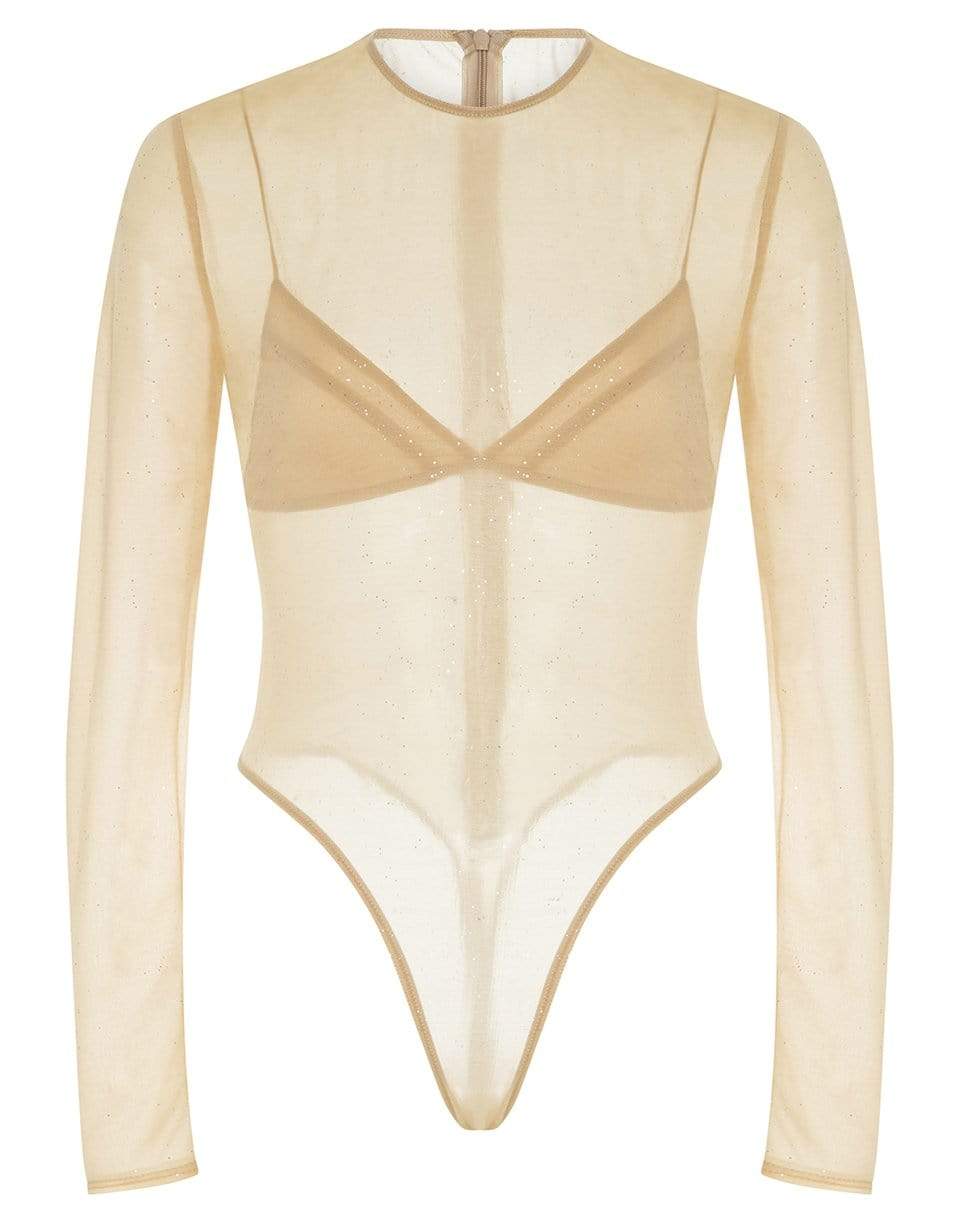 ALEX PERRY-Turner Glitter Bodysuit With Bralette-