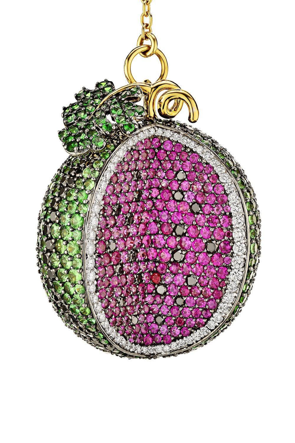 ALEXANDER LAUT-Watermelon Necklace-YELLOW GOLD