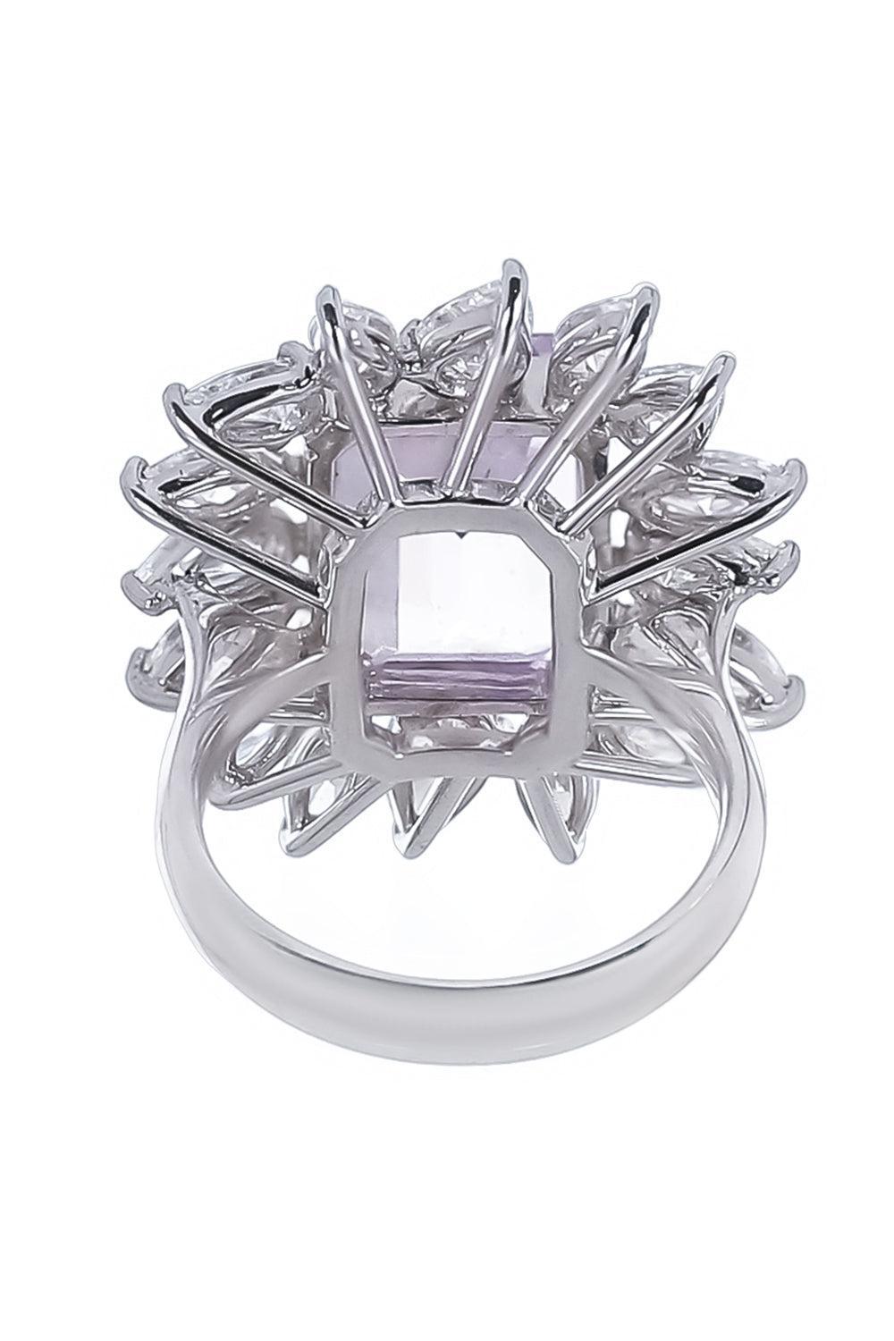Purple Sapphire Diamond Ring-WHITE GOLD-6.25-JEWELRYFINE JEWELRING-ALEXANDER LAUT