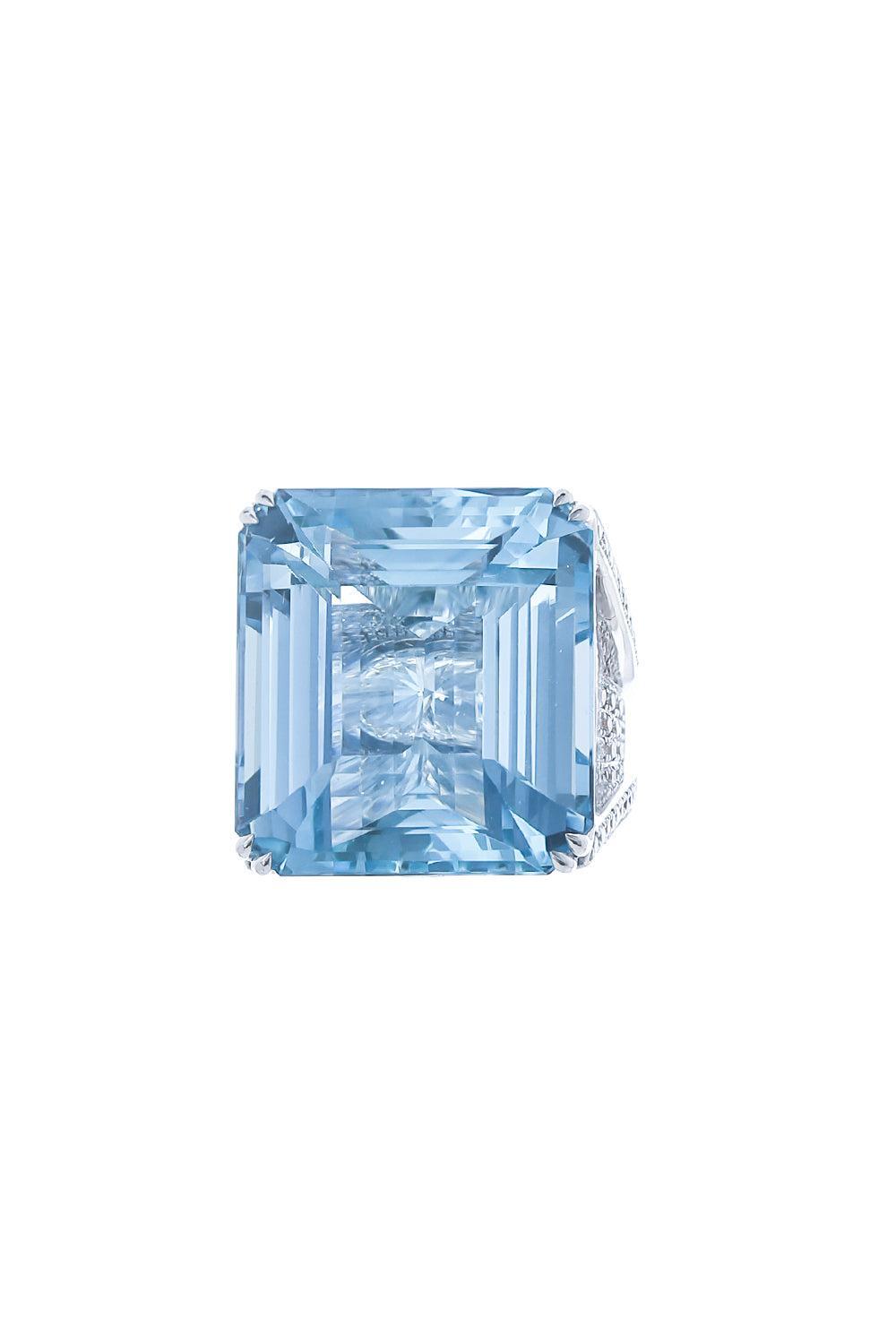 Aquamarine D-Block Ring-WHITE GOLD-6.5-JEWELRYFINE JEWELRING-ALEXANDER LAUT