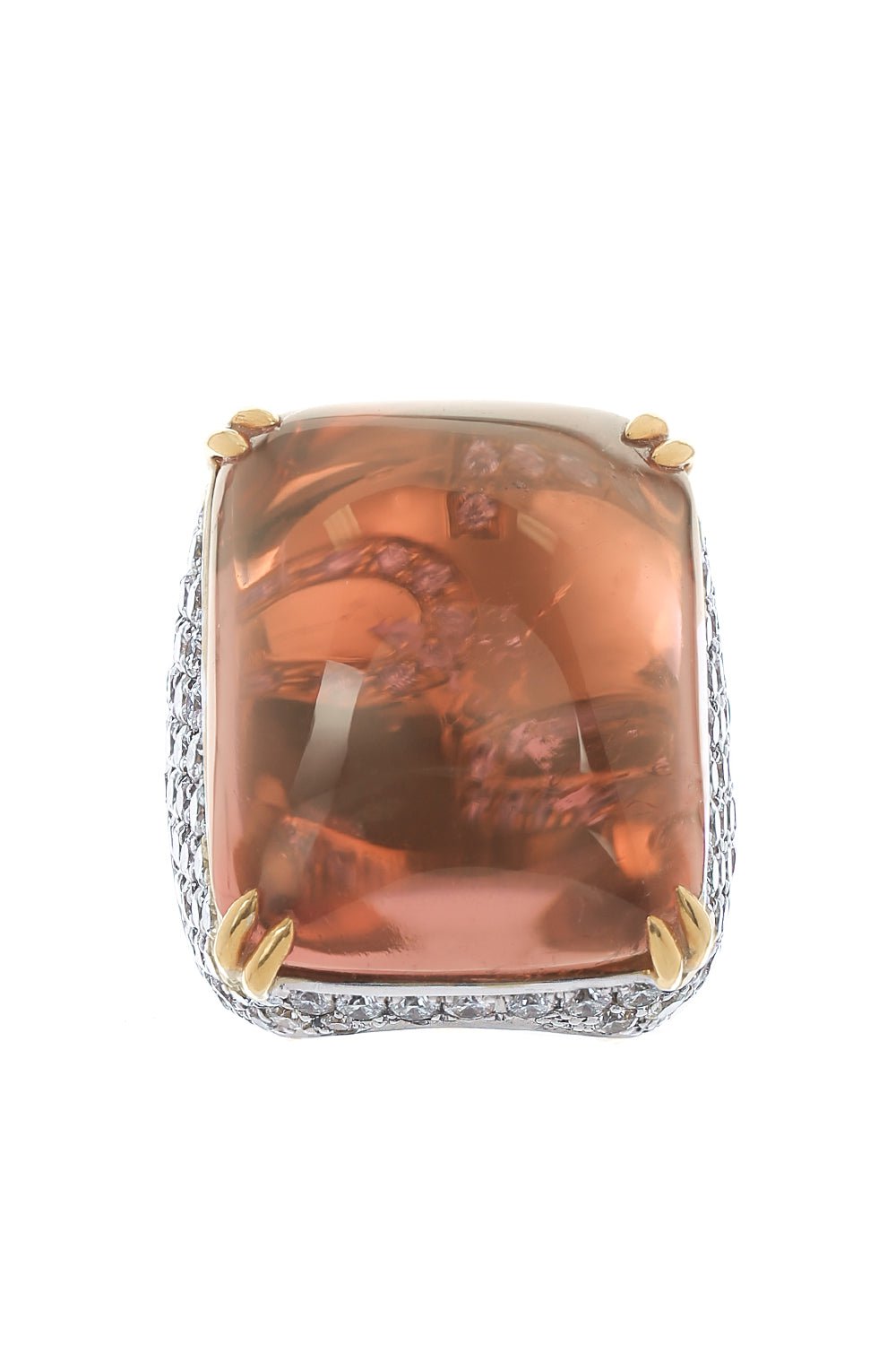 ALEXANDER LAUT-Hidden Love Ring-WHITE GOLD