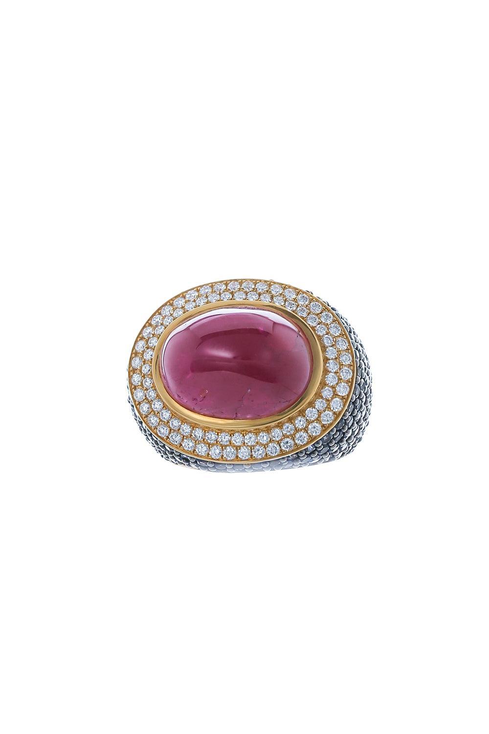 Sapphire Ruby Ring-YELLOW GOLD-6.75-JEWELRYFINE JEWELRING-ALEXANDER LAUT