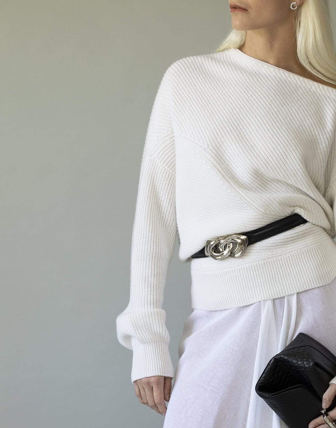 ALEXANDER MCQUEEN-Sculptural Link Belt-
