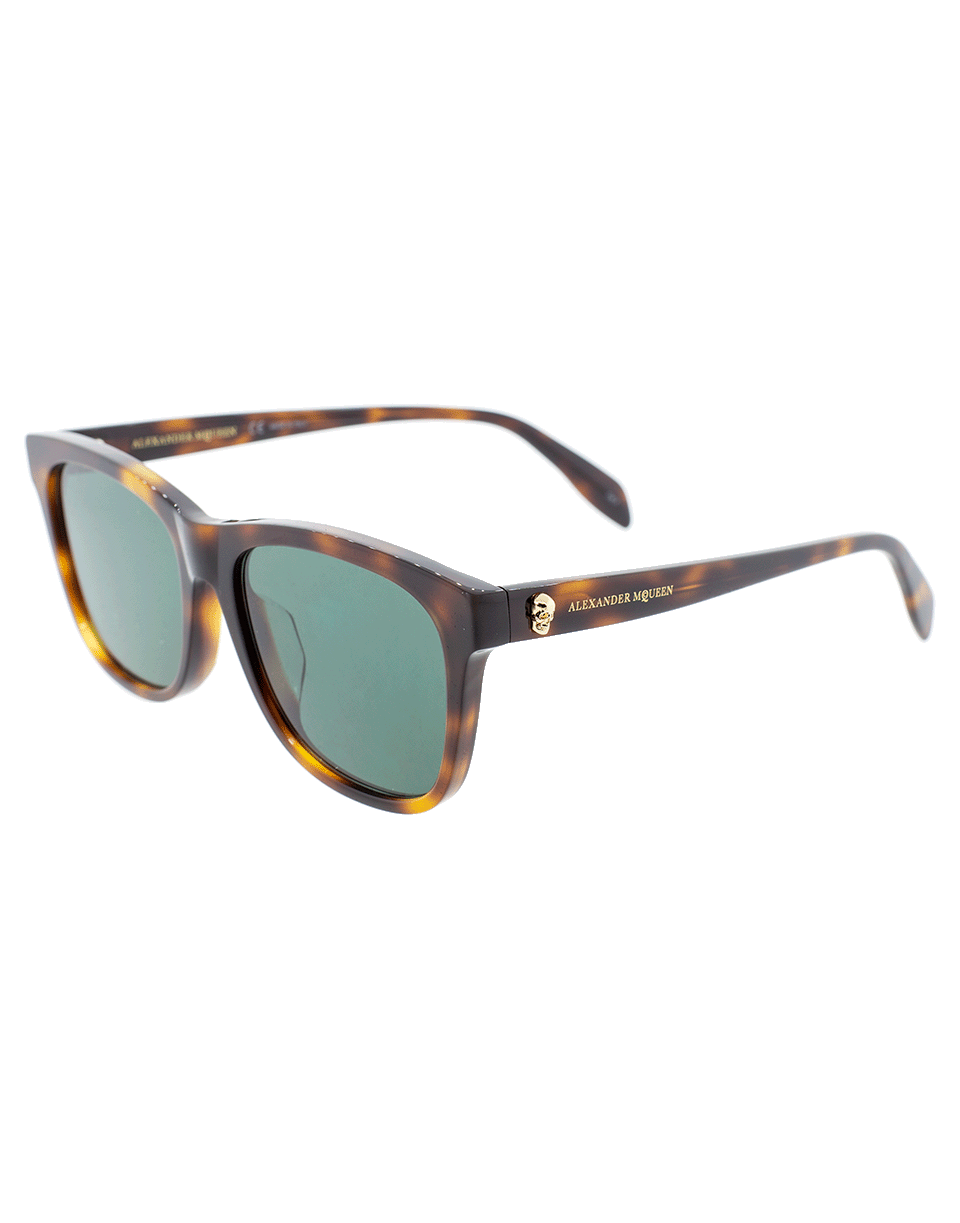ALEXANDER MCQUEEN-Acetate Sunglasses-GREEN