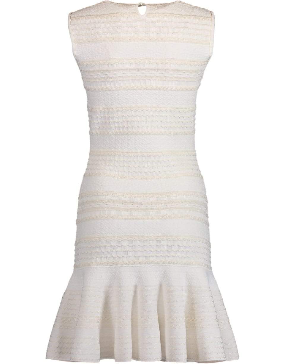 ALEXANDER MCQUEEN-Knit Jacquard Dress-
