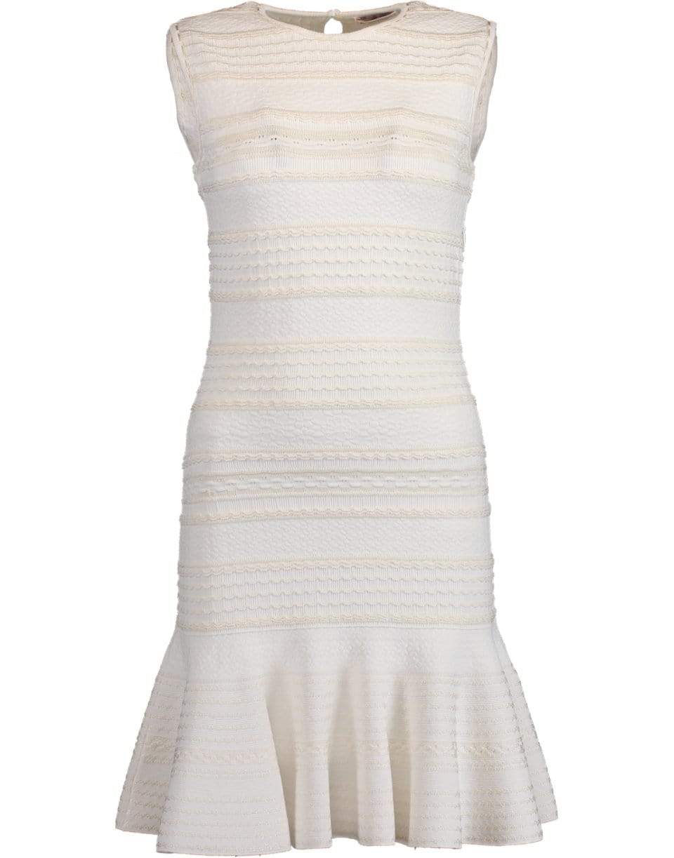 ALEXANDER MCQUEEN-Knit Jacquard Dress-