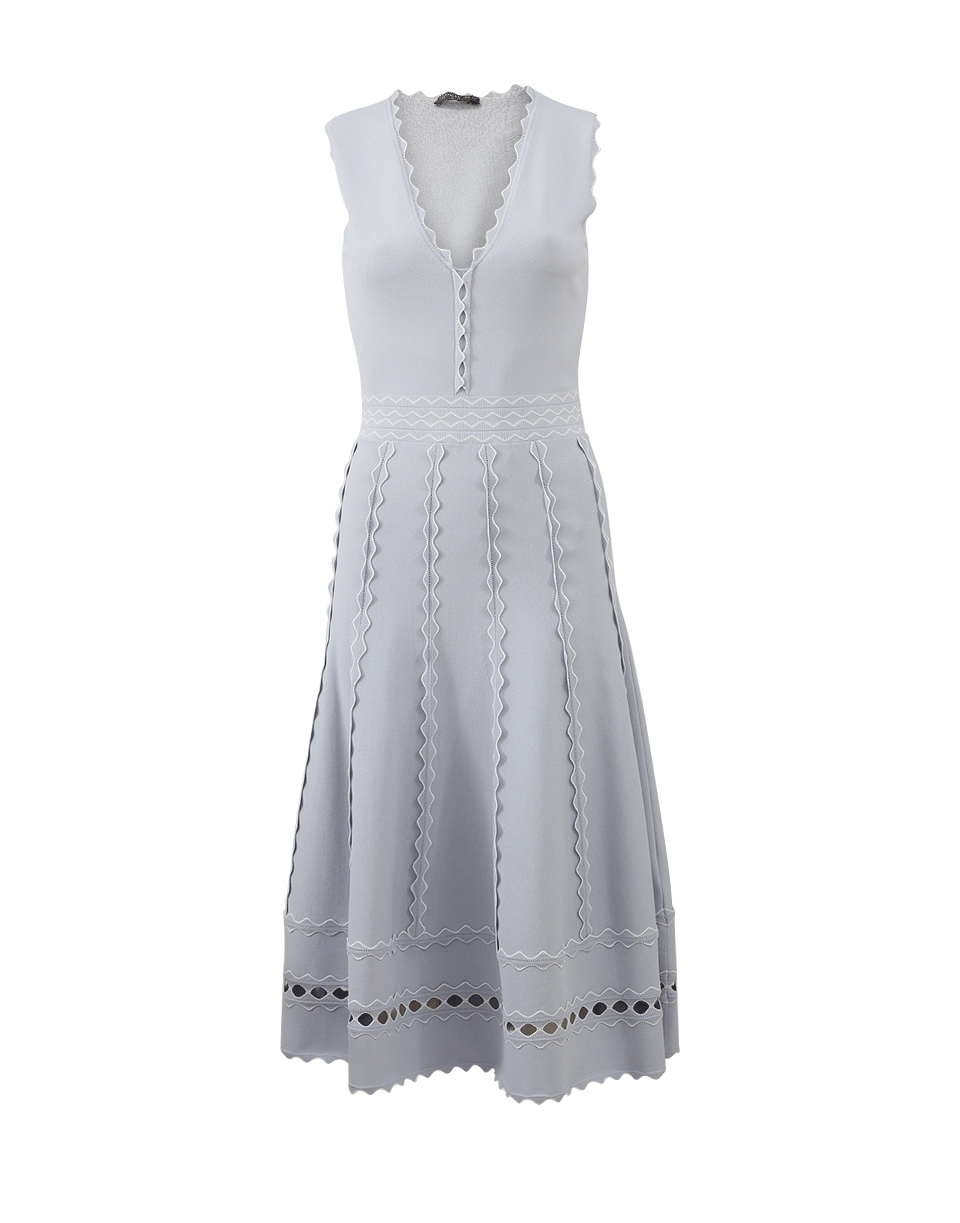 ALEXANDER MCQUEEN-3-D A-Line Dress-