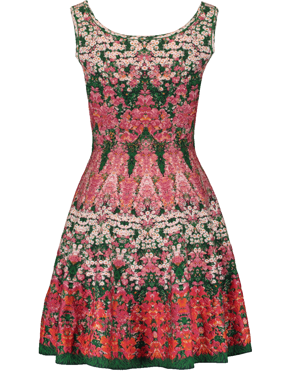 ALEXANDER MCQUEEN-Volume Mini Dress-