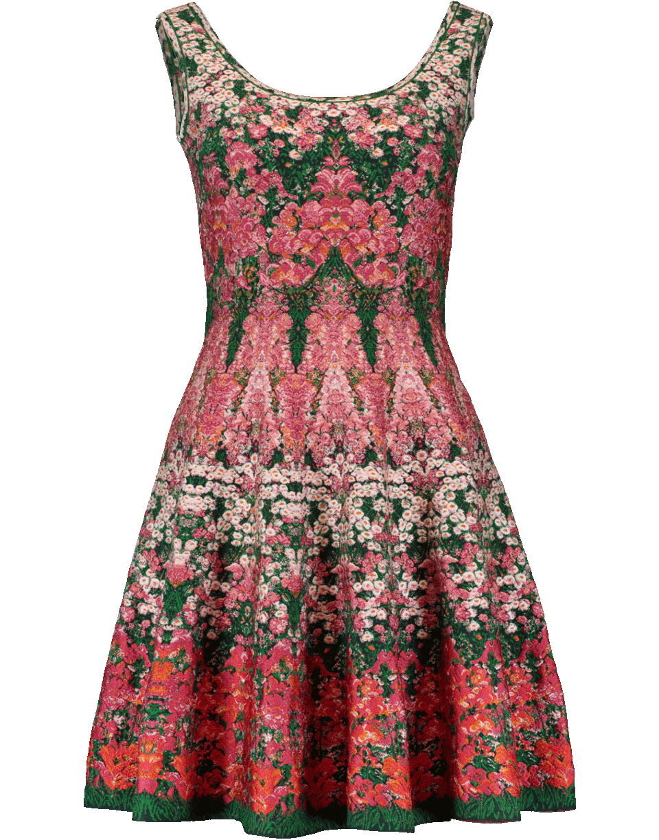 ALEXANDER MCQUEEN-Volume Mini Dress-
