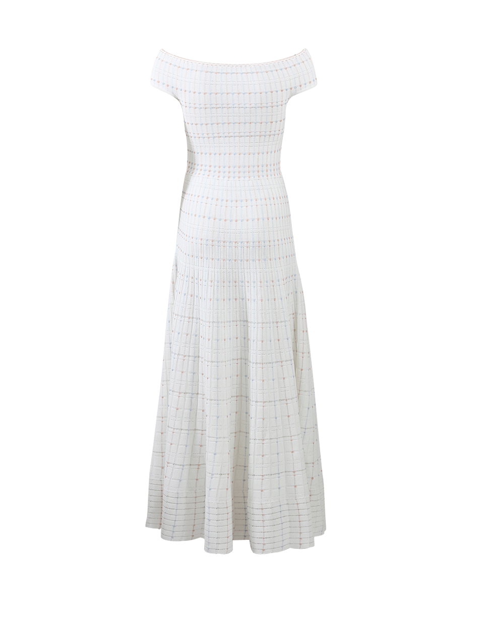 ALEXANDER MCQUEEN-Off The Shoulder Woven Gown-