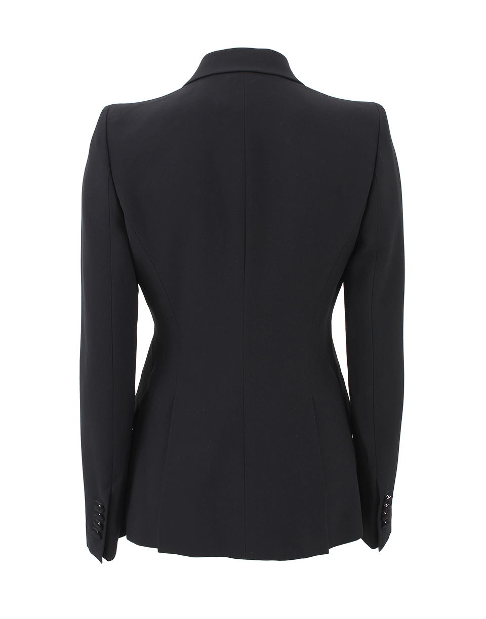 ALEXANDER MCQUEEN-One Button Classic Blazer-