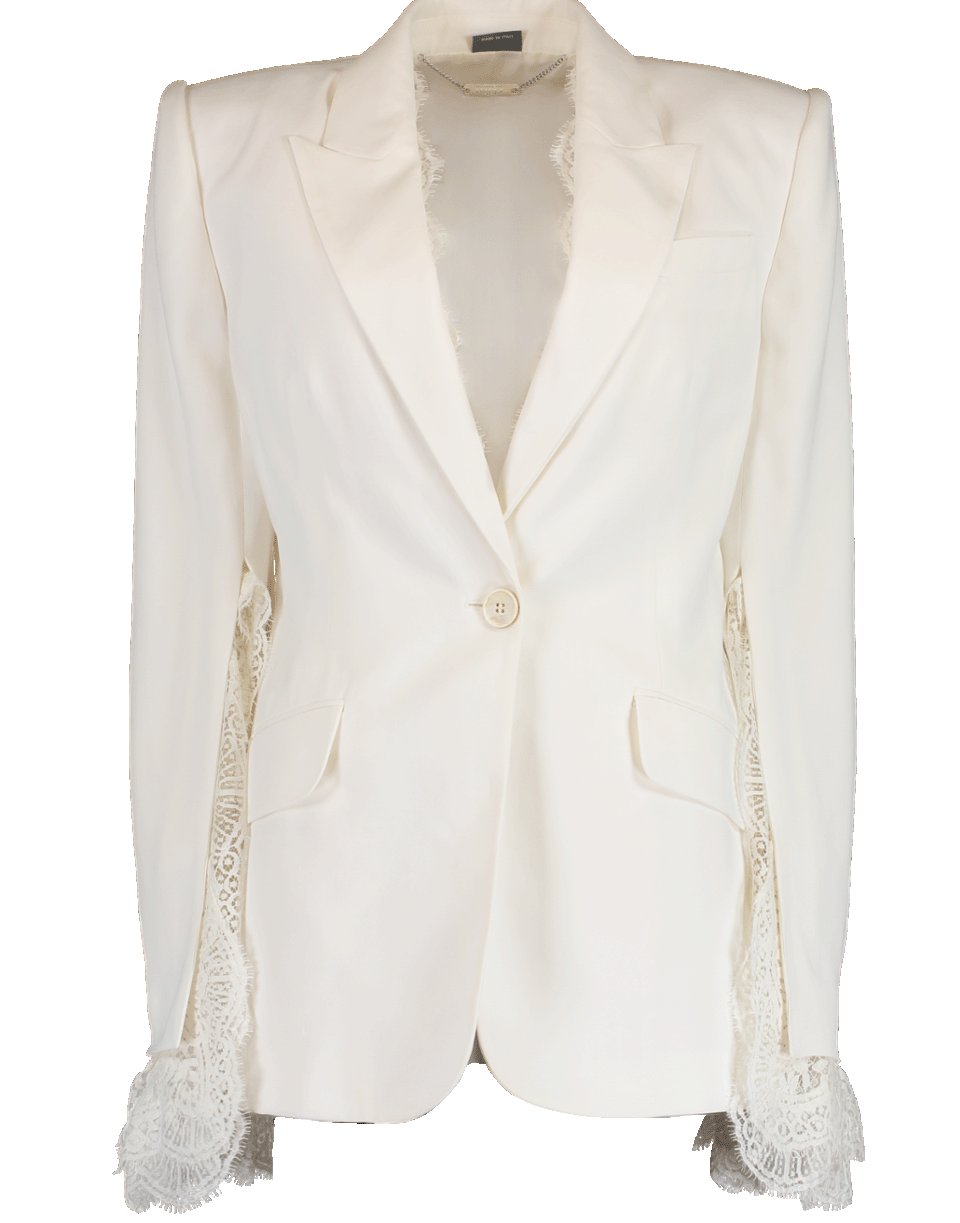 ALEXANDER MCQUEEN-One Button Blazer-