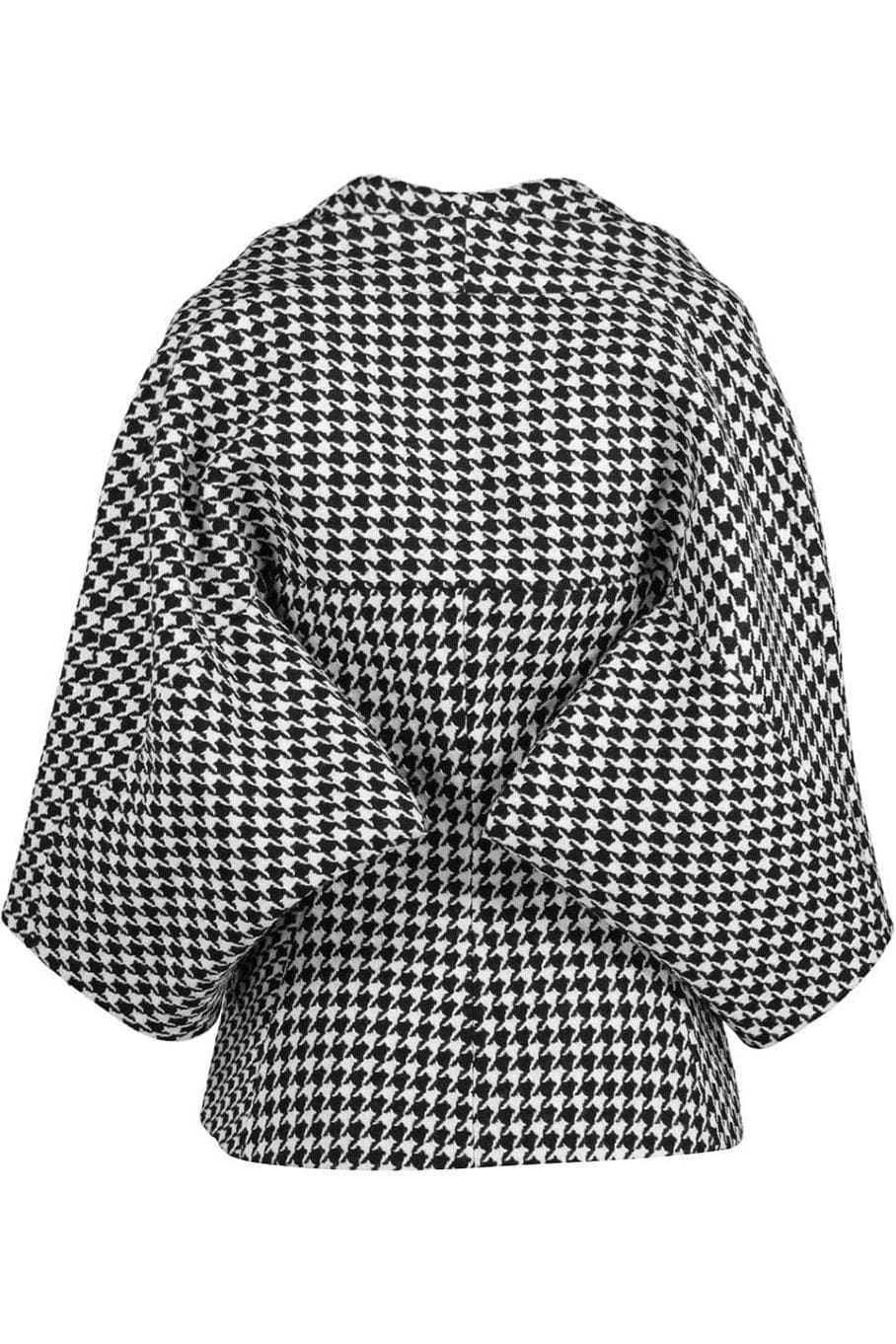 ALEXANDER MCQUEEN-Houndstooth Jacket-BLACK
