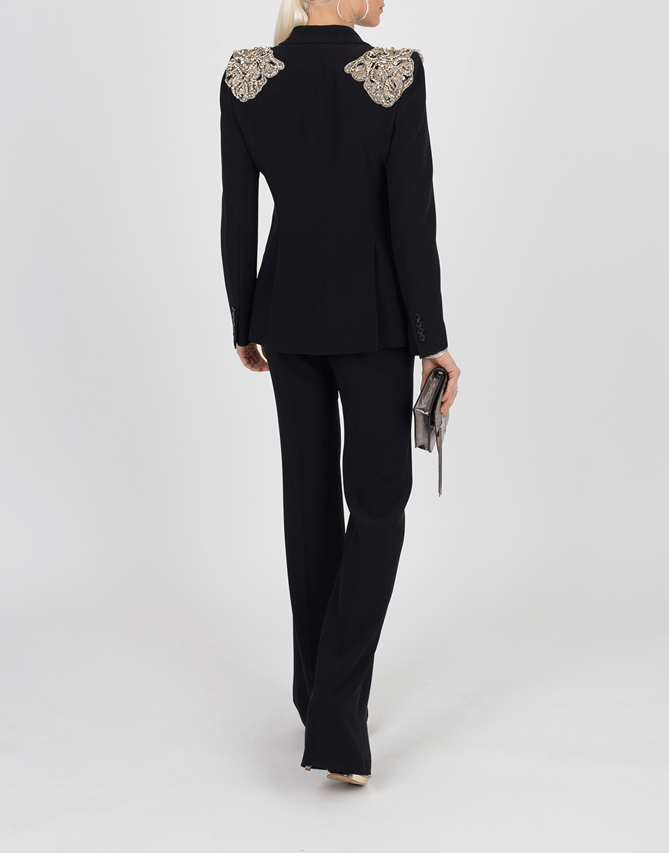 ALEXANDER MCQUEEN-Beaded Cocktail Blazer-