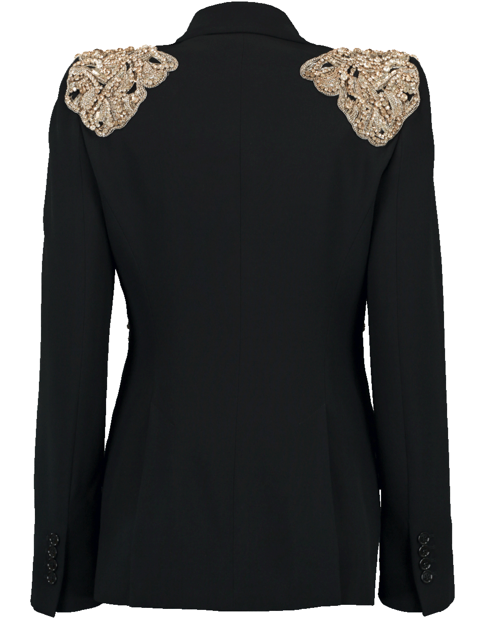 ALEXANDER MCQUEEN-Beaded Cocktail Blazer-