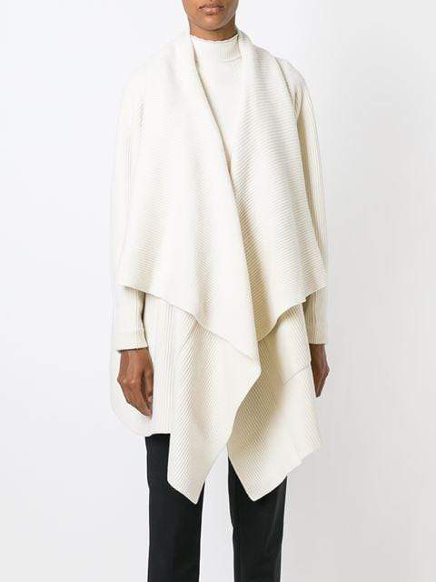 ALEXANDER MCQUEEN-Knit And Ribbed Shawl-