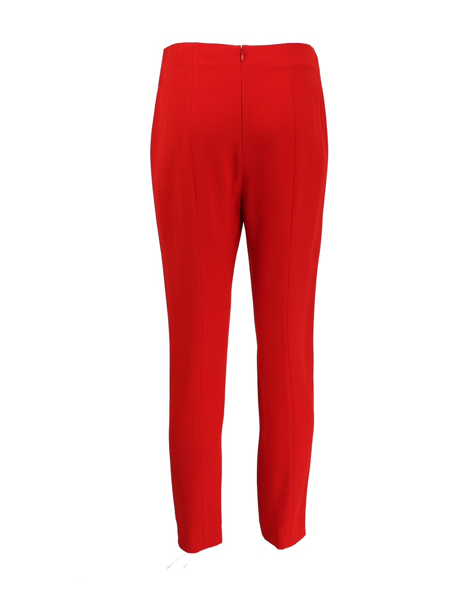 ALEXANDER MCQUEEN-High-Waist Crop Pant-