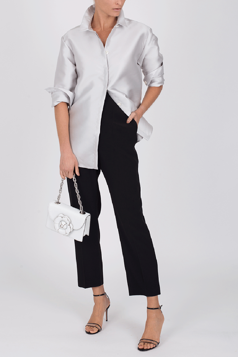 ALEXANDER MCQUEEN-Tuxedo Kick Back Trouser-