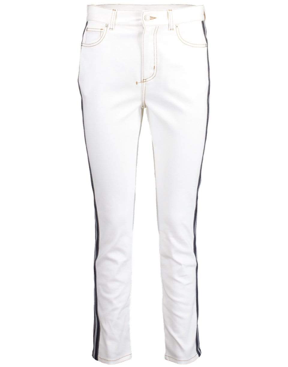 ALEXANDER MCQUEEN-Stretch Fit Jeans-