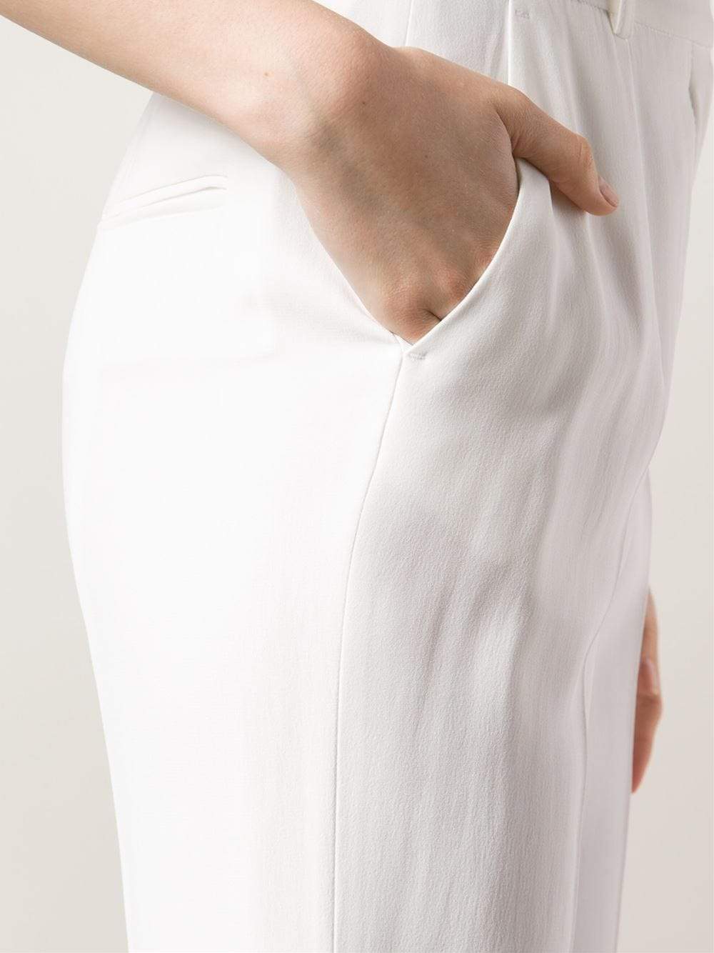 ALEXANDER MCQUEEN-High Rise Pant-