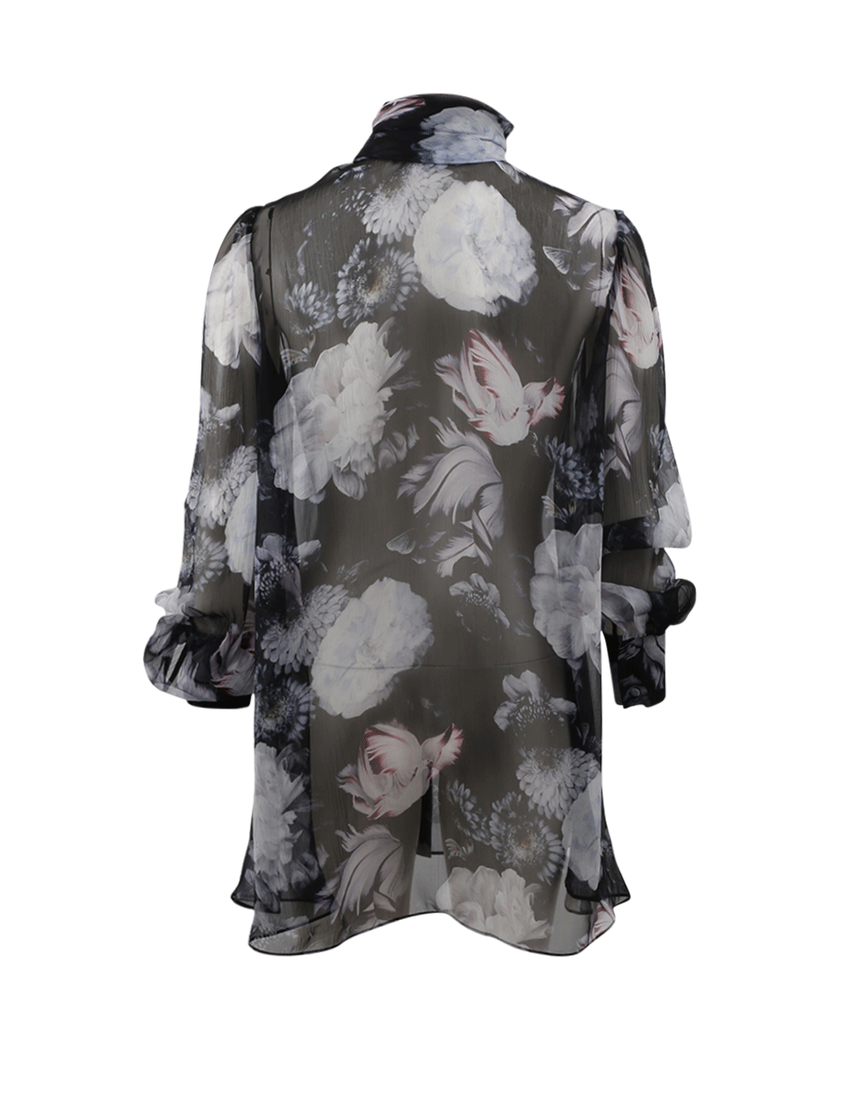ALEXANDER MCQUEEN-Floral Blouse-