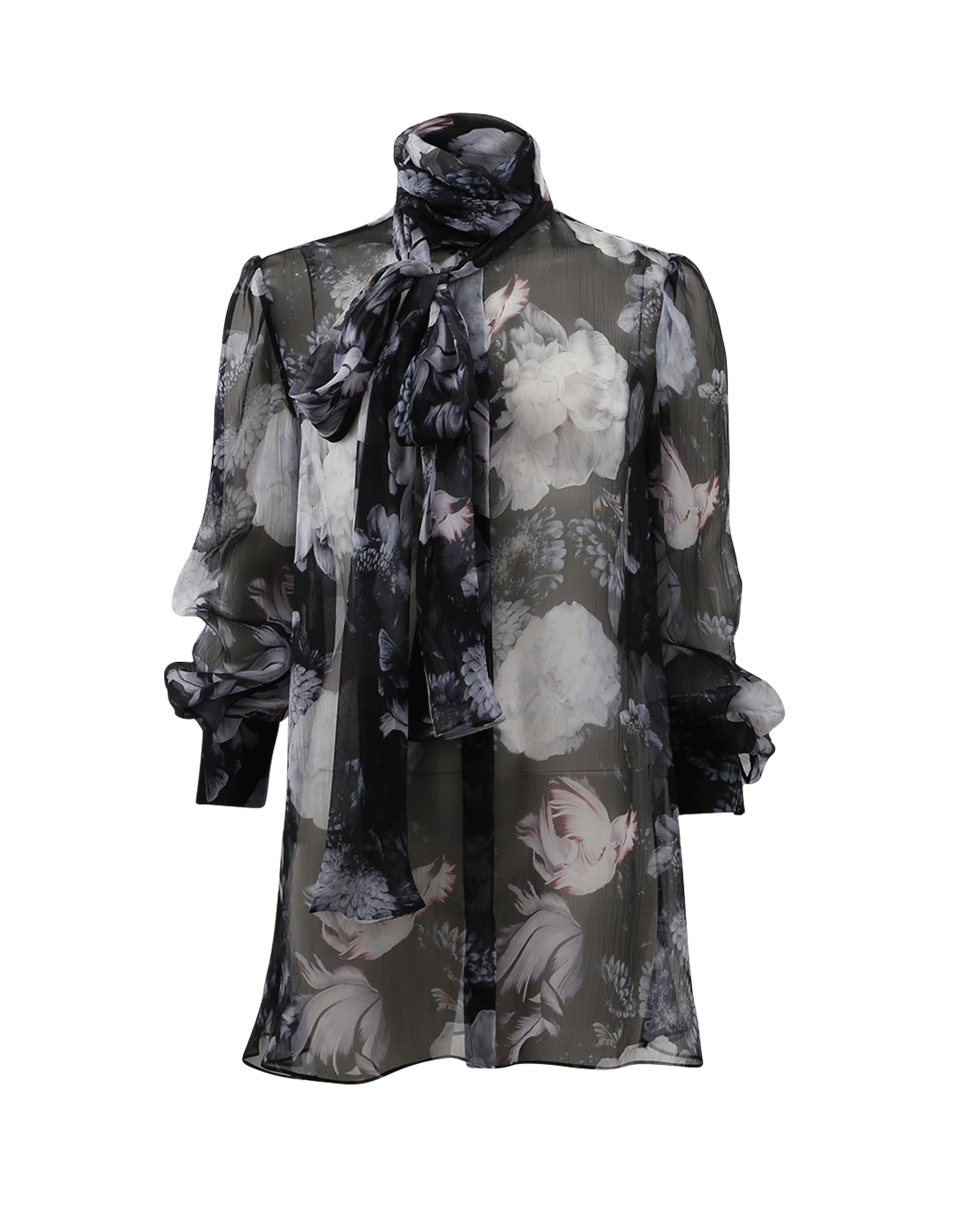 ALEXANDER MCQUEEN-Floral Blouse-