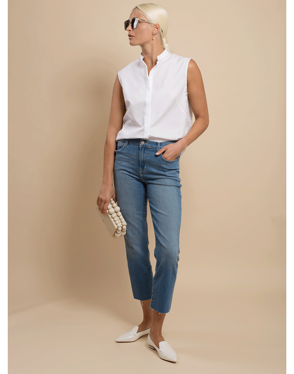 ALEXANDER MCQUEEN-Lace Detail Blouse-