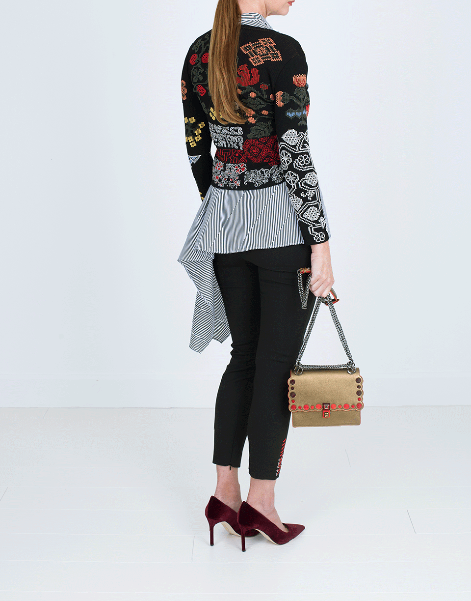 ALEXANDER MCQUEEN-Printed Cardigan-