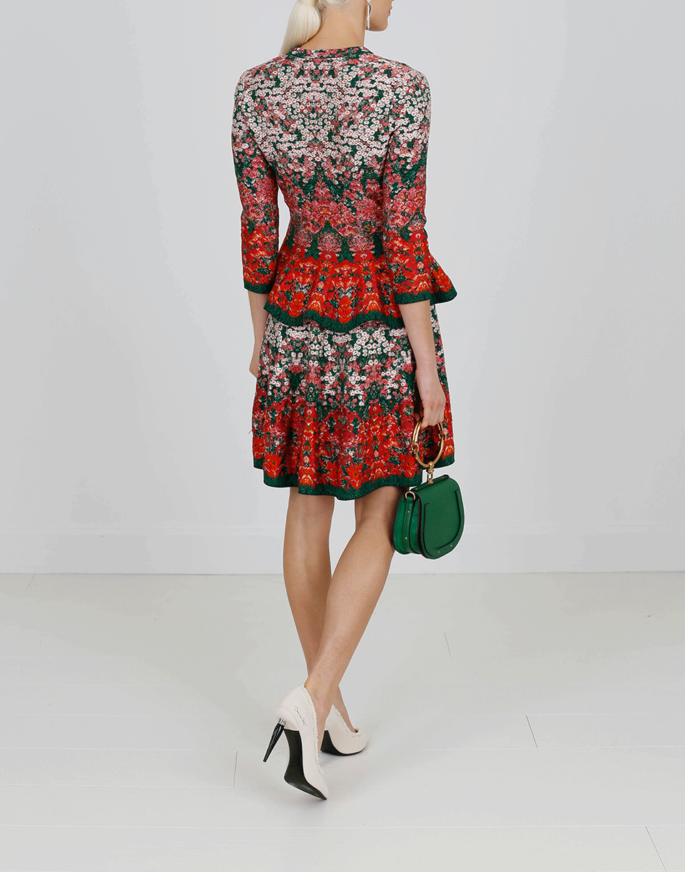 ALEXANDER MCQUEEN-Peplum Cardigan-