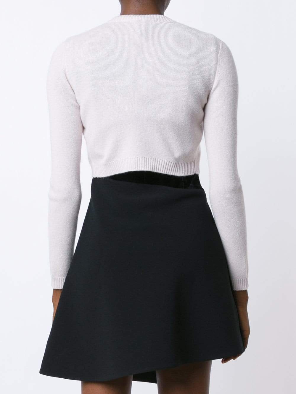 ALEXANDER MCQUEEN-Cropped Cardigan-