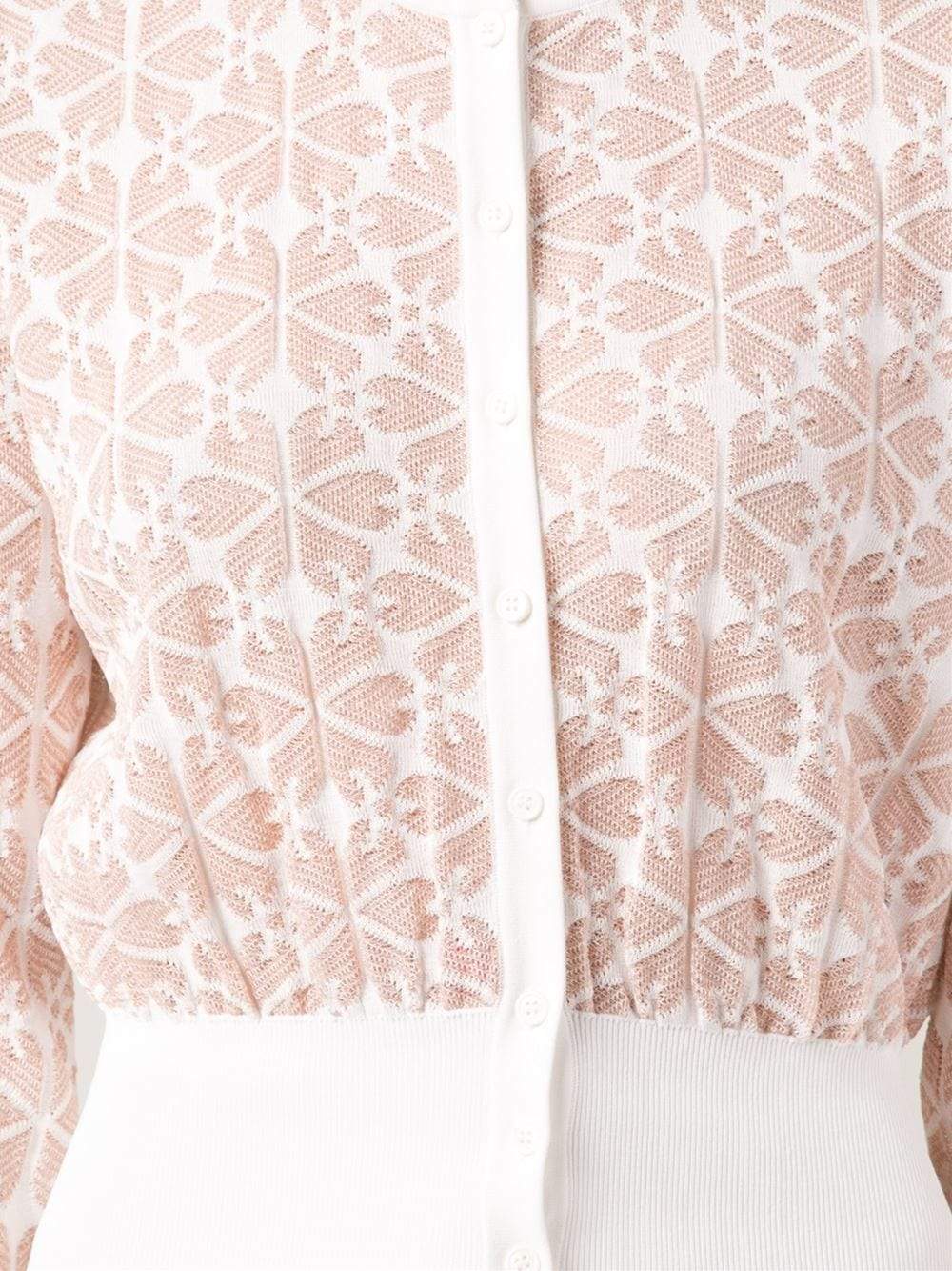 ALEXANDER MCQUEEN-Cropped Cardigan-