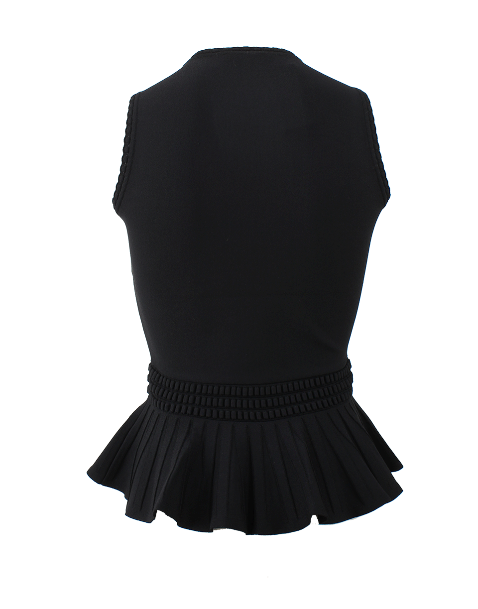 ALEXANDER MCQUEEN-Peplum Top-