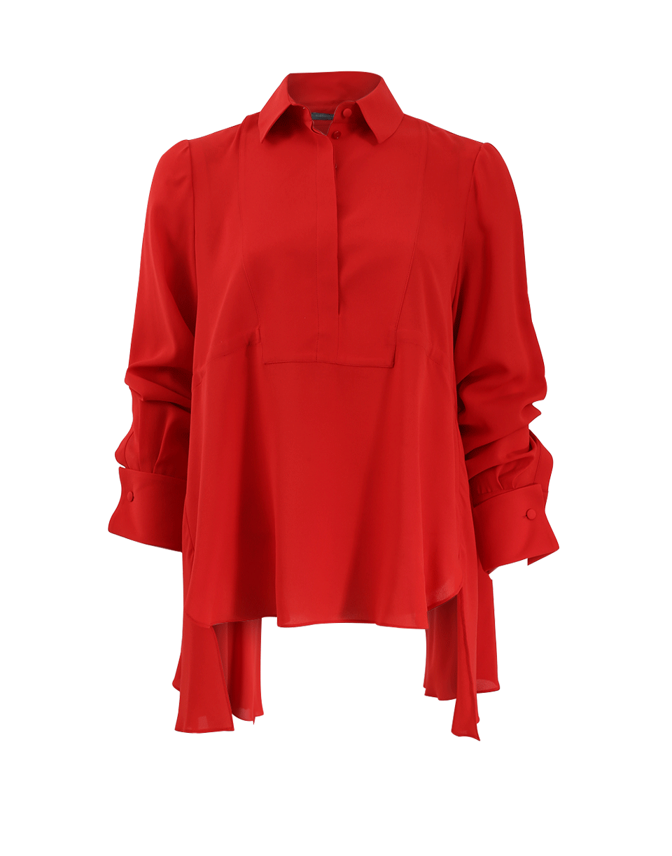 ALEXANDER MCQUEEN-Silk Shirt-