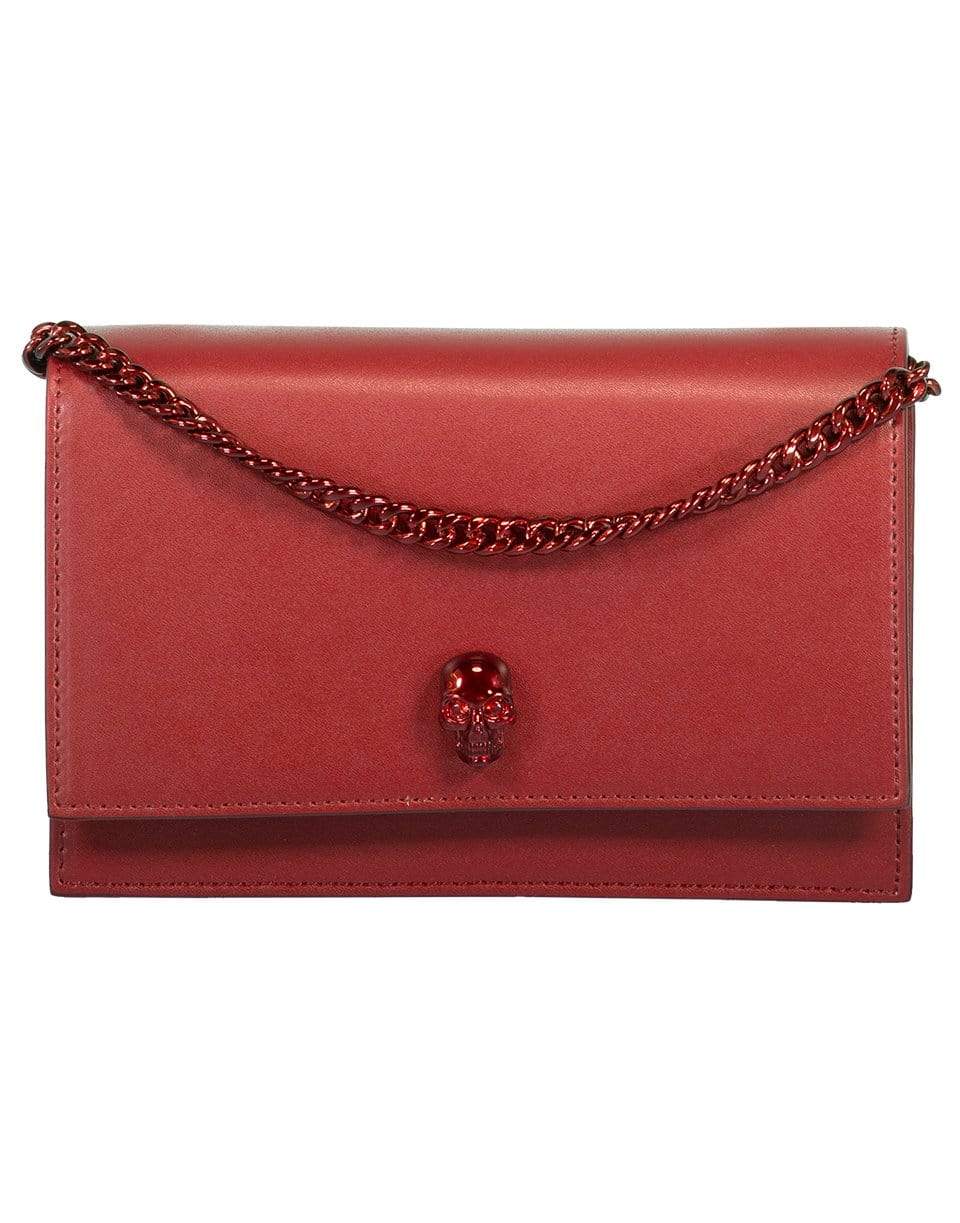 ALEXANDER MCQUEEN-Skull Mini Bag - Red-RED