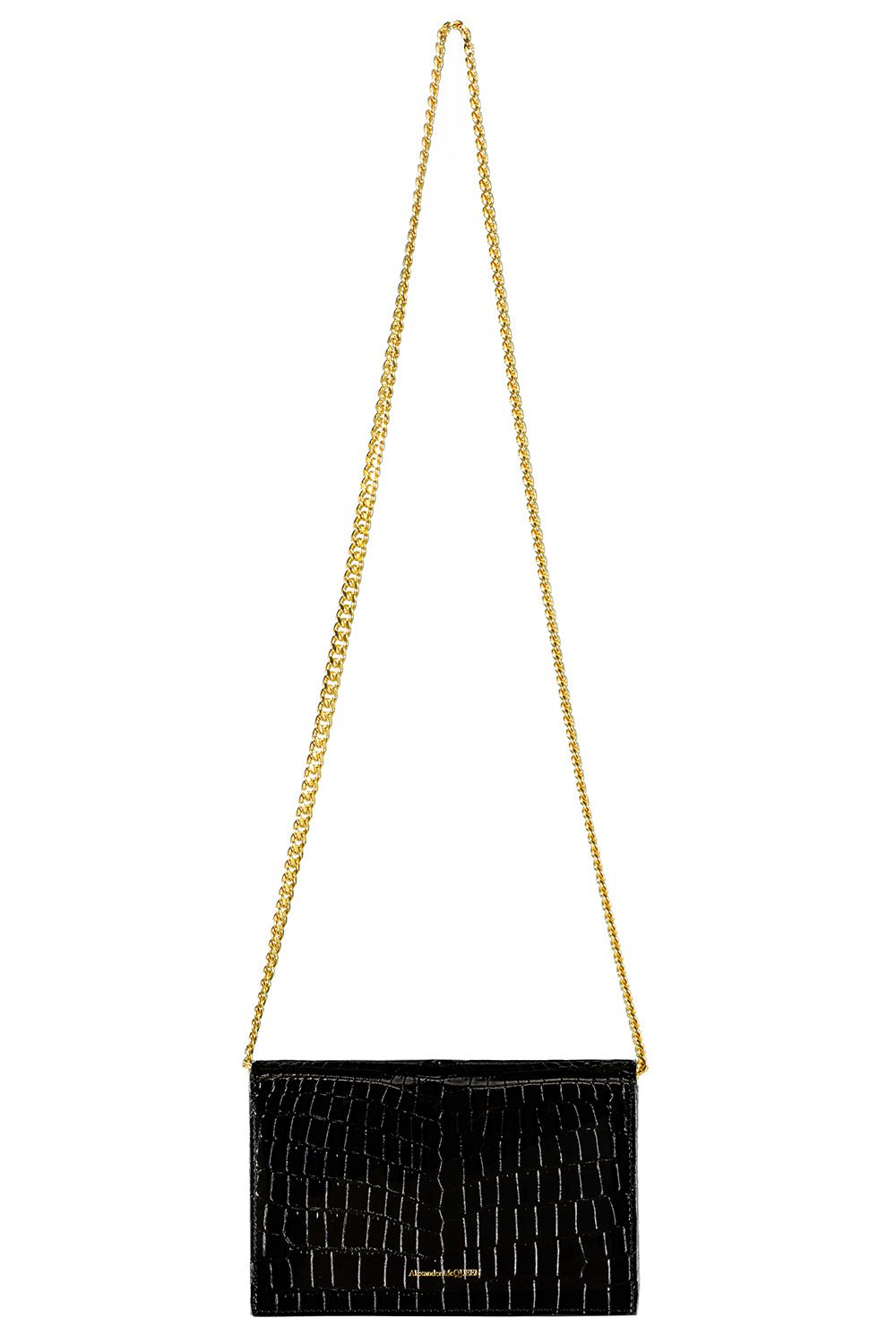 ALEXANDER MCQUEEN-Small Skull Bag - Black-BLACK