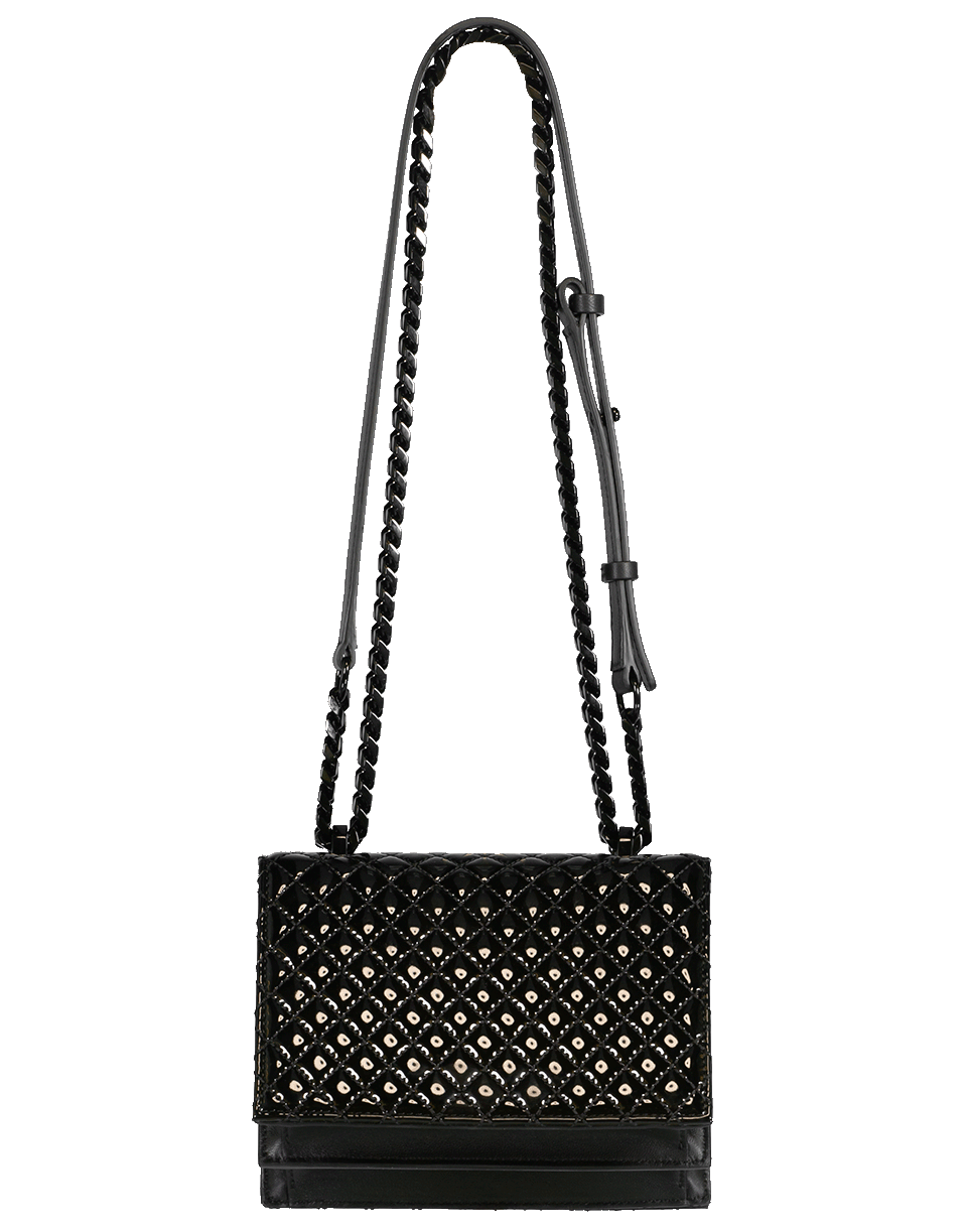 ALEXANDER MCQUEEN-Small Jewel Satchel-BLACK