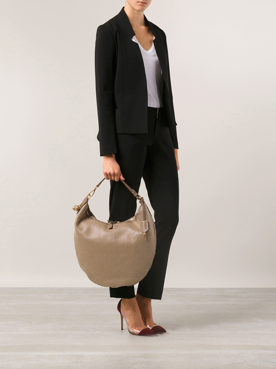 ALEXANDER MCQUEEN-Padlock Hobo-COCCO
