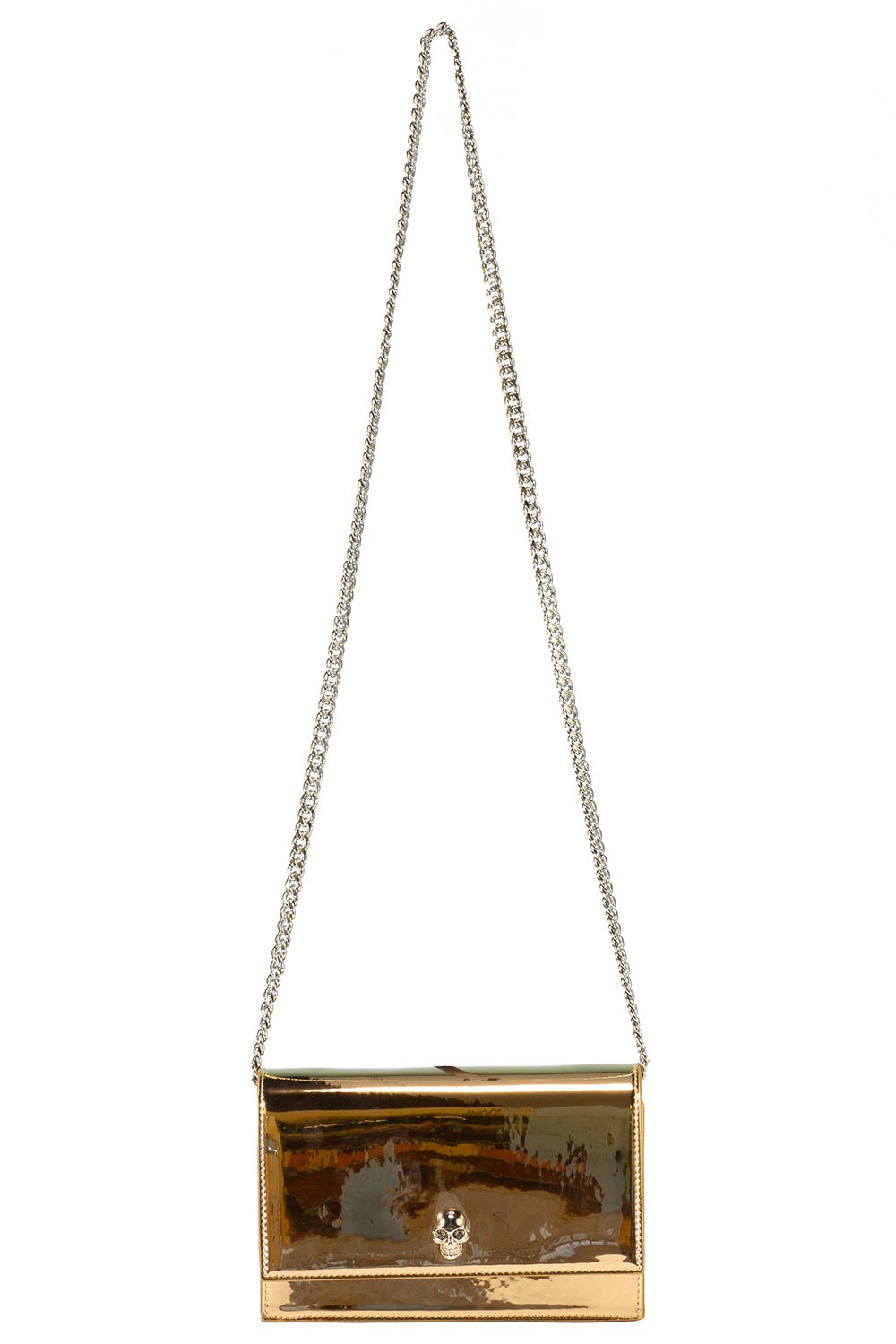 ALEXANDER MCQUEEN-Small Skull Bag - Copper-COPPER
