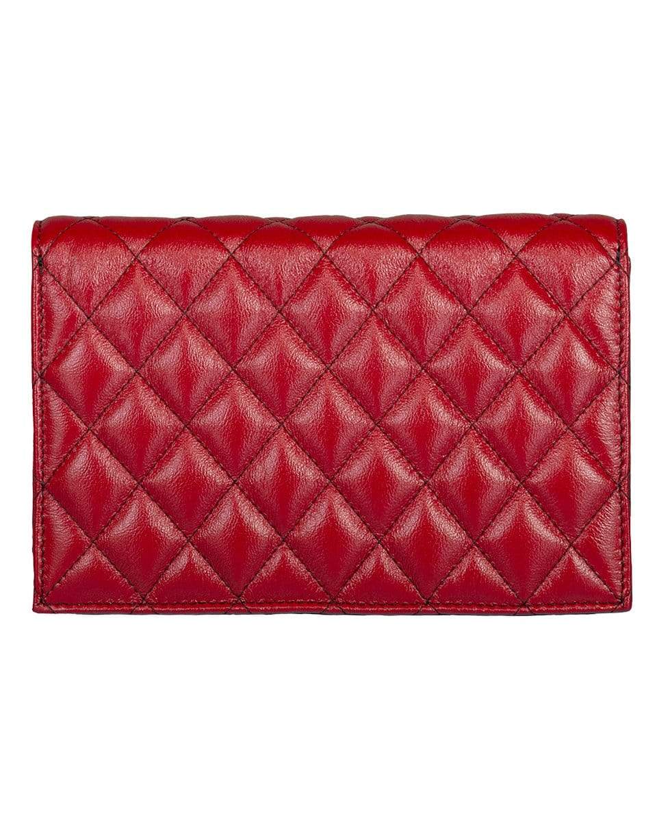 ALEXANDER MCQUEEN-Red Skull Mini Bag-DK RED