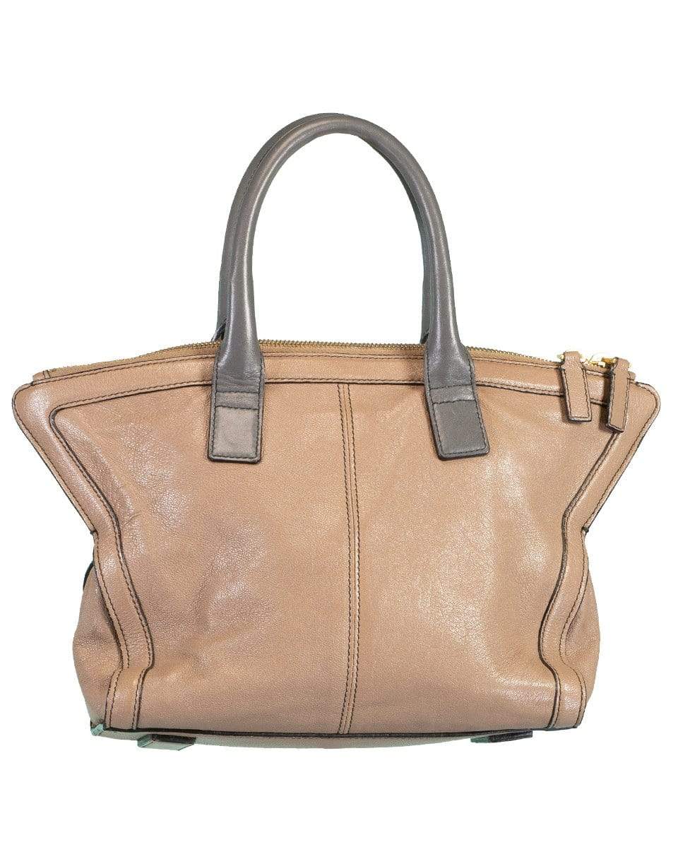 ALEXANDER MCQUEEN-De Manta Mini Tote-GRAY