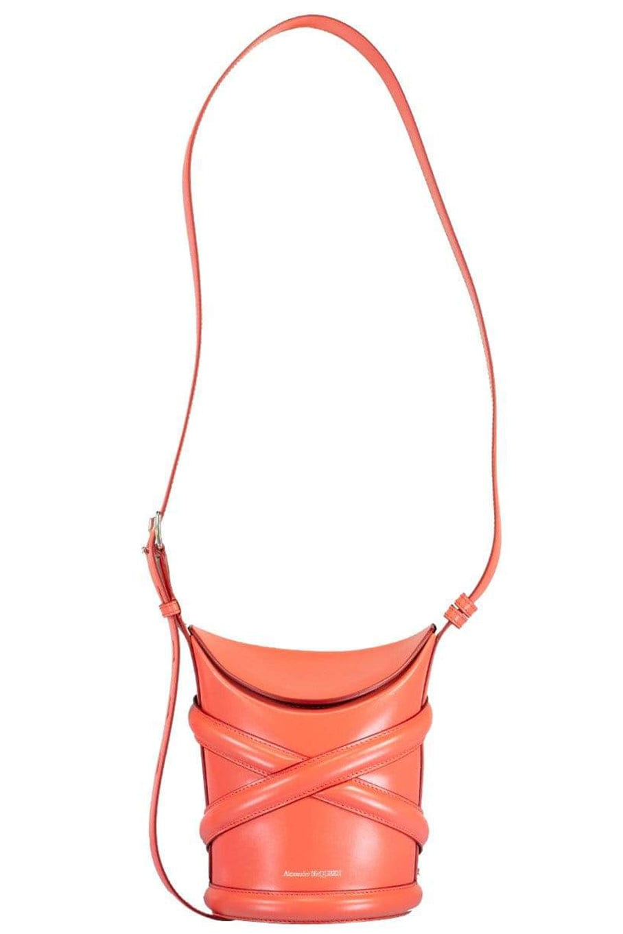ALEXANDER MCQUEEN-Pink Curve Small Bag-PINK