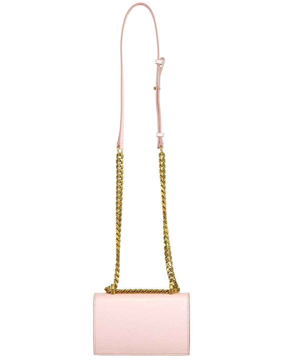 ALEXANDER MCQUEEN-Rosebud Mini Jewelled Satchel-ROSE BUD