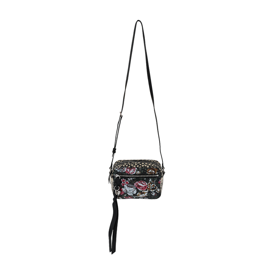ALEXANDER MCQUEEN-Printed Camera Bag-MULTI