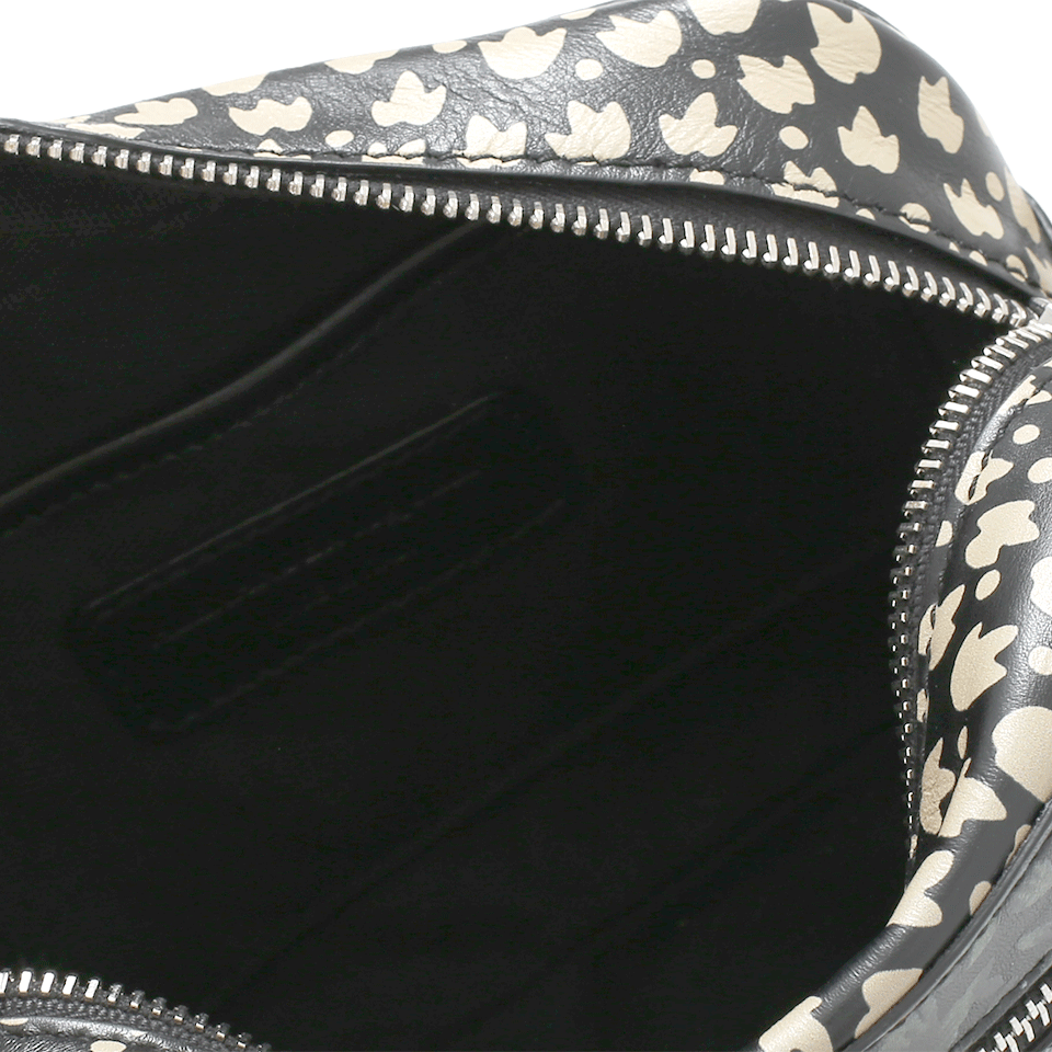 ALEXANDER MCQUEEN-Printed Camera Bag-MULTI
